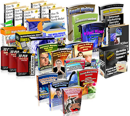 Product picture The Ultimate Internet Marketing Pack(200+ Ebooks,Videos,Softwares) With PLR + MRR Rights !