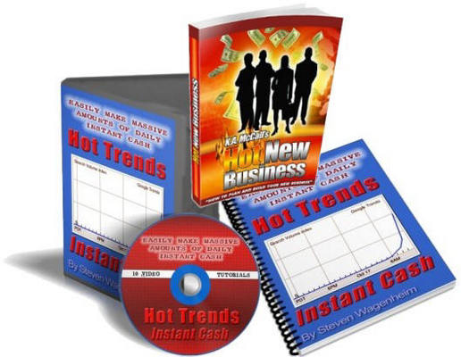 Product picture *New!* GOOGLE HOT TRENDS INSTANT CASH 10 VIDEOS + EBOOK with MRR DOWNLOAD !!