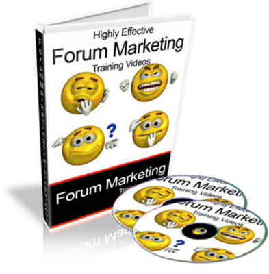 Product picture *NEW!* Super Forum Marketing - Highly Effective Forum Marketing Training Videos - ( With PLR - Private Label Rights) Download Now !!
