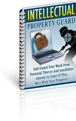 Product picture Intellectual Property Guard - eBook and Audio(100+ MB 100+ Mins) with Master Resale Rights(MRR)!!