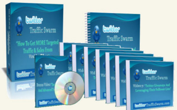 Product picture *NEW!* Twitter Traffic Swarm - Get More Free Targeted Traffic From Twitter - Video Series(7 Videos) with Master Resale Rights(MRR) !!