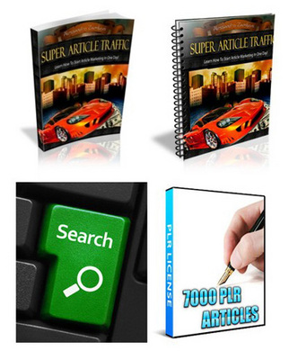 Product picture *NEW!* Super Article Traffic Guide With Master Resale Rights (MRR)